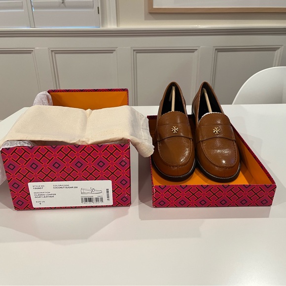 Tory Burch Classic Loafer Coconut Sugar Size 9 - Picture 6 of 6